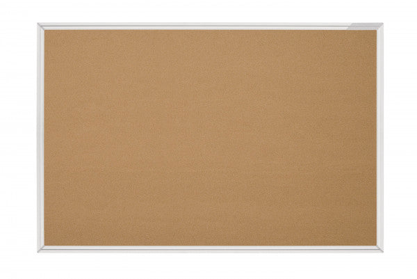 Magnetoplan Korktafel Design SP – 120 × 90 cm – braun, Alurahmen