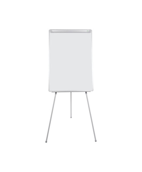 Bi-Office Earth Flipchart Dreibein, magnetisch – 70 × 100 cm, mit 2 Seitenarmen
