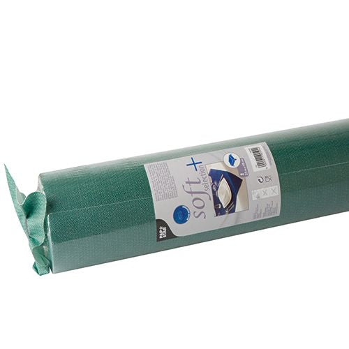 Papstar Tischdecke auf Rolle – 118 cm×25 m, PP, Dunkelgrün, Soft Selection Plus