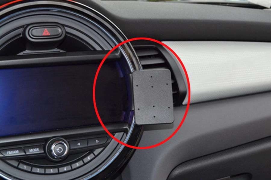 Brodit Auto-Halterung, Autolüftungsmontage – für tragbare Geräte – Schwarz