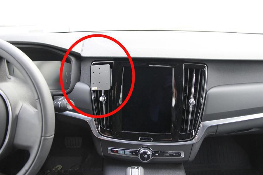 Brodit ProClip – Auto-Halterung – Center Mount (links) – für Volvo S90 (2017–2020), Volvo V90 – Schwarz