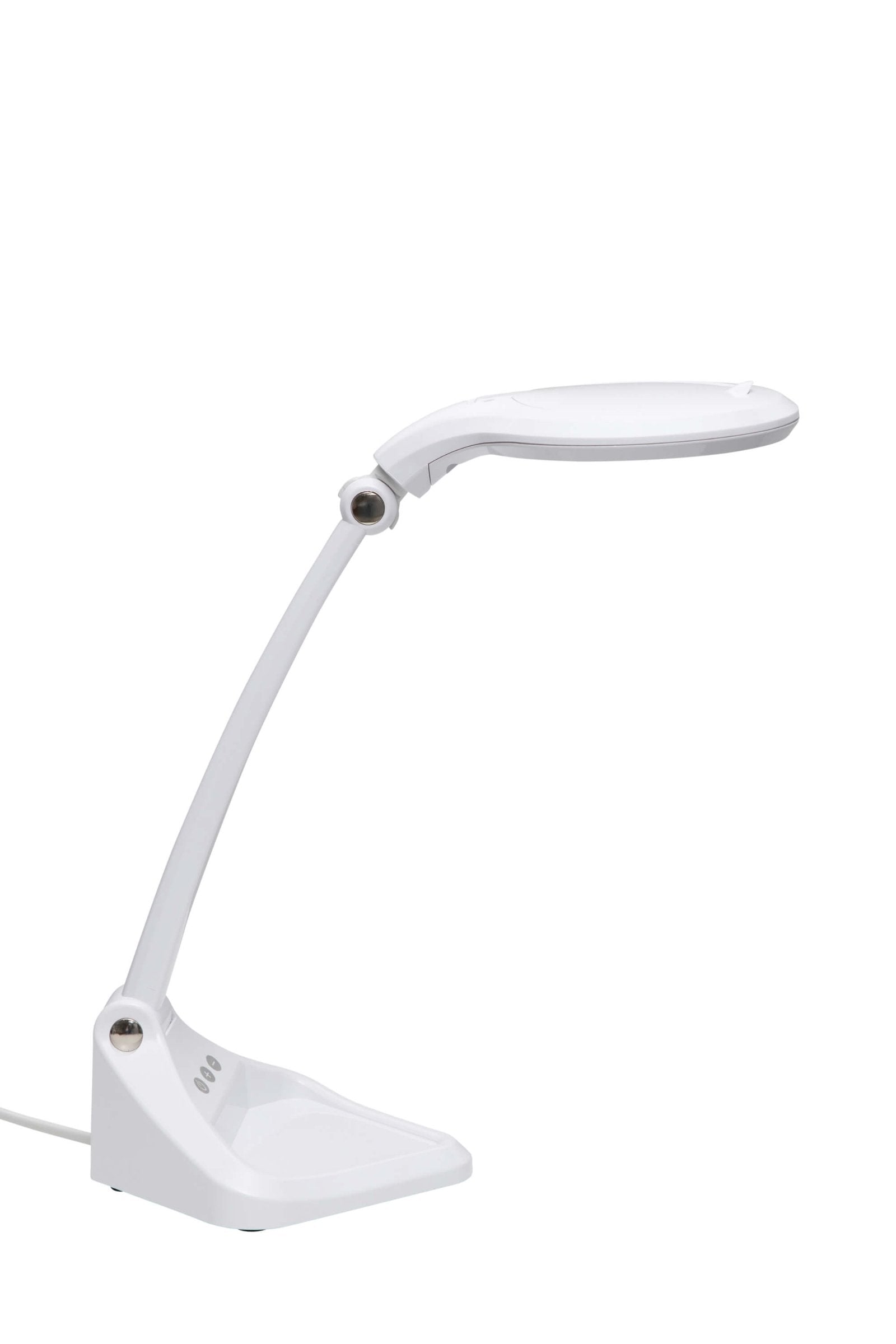 MAUL Iris LED-Lupenleuchte – 3 D, 1,75×, 502 lm, 6500 K, dimmbar – schwarz