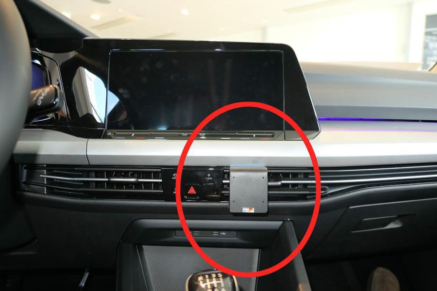 Brodit Auto-Halterung, Schraubbefestigung – Universal – Schwarz, ABS
