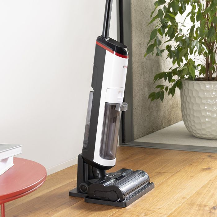 Polti Multiflächenreiniger ROLLYSTEAM WD30C – 450 W, Schmutzwassertank 0,8 l, Akkubetrieb, 21,6 V