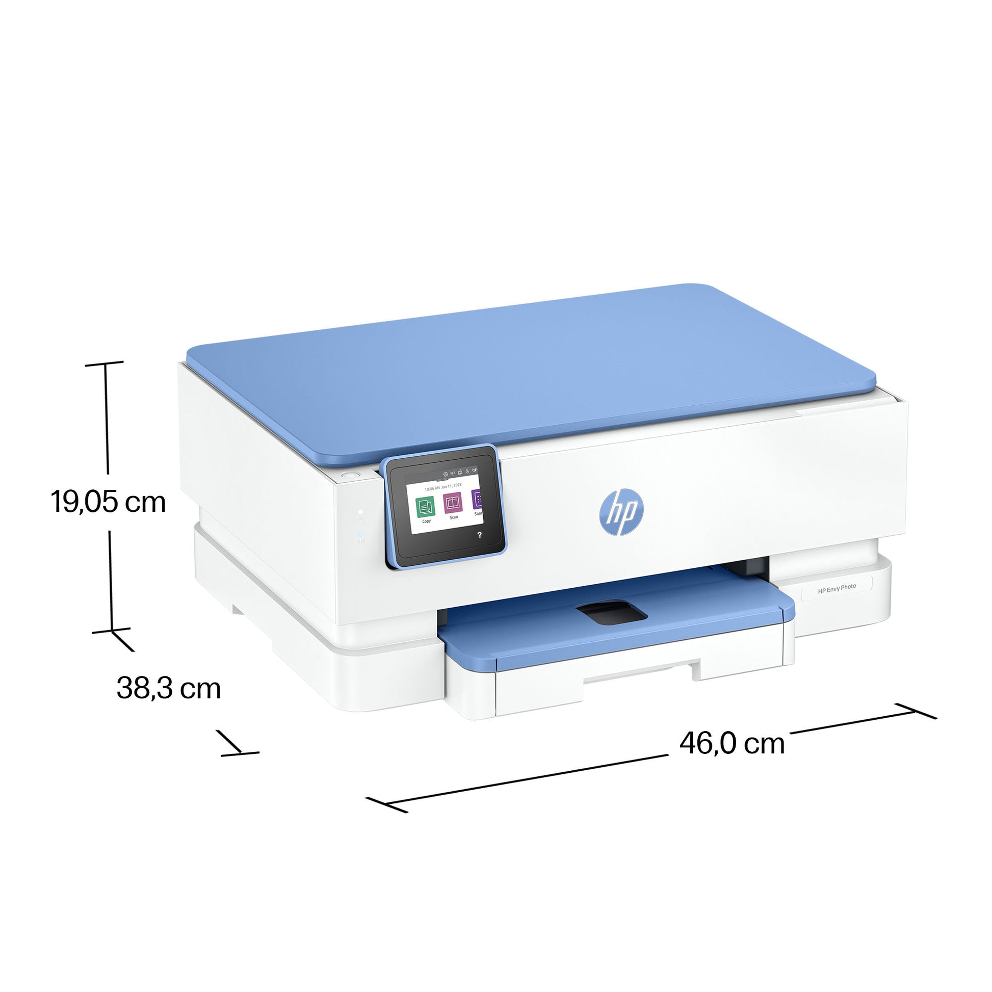 HP Envy Photo 7231 – Farbiges Tintenstrahl-MFP A4, 3-in-1 – USB/WLAN – Duplex, ADF – 15 Seiten/Min S/W, 10 Seiten/Min Farbe