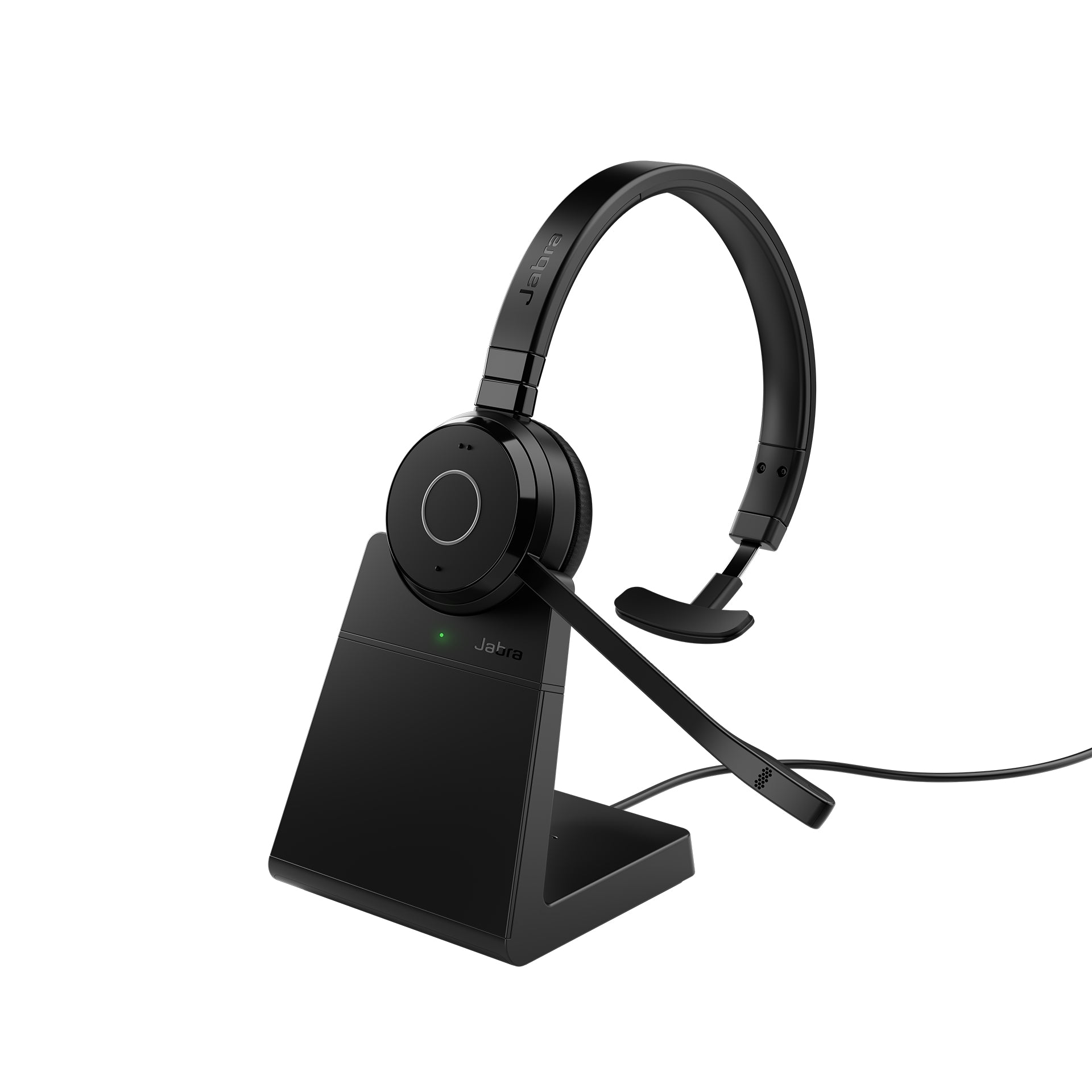 Jabra EVOLVE 65 TE – Mono Headset – Bluetooth, USB‑A (Link 390a) – UC