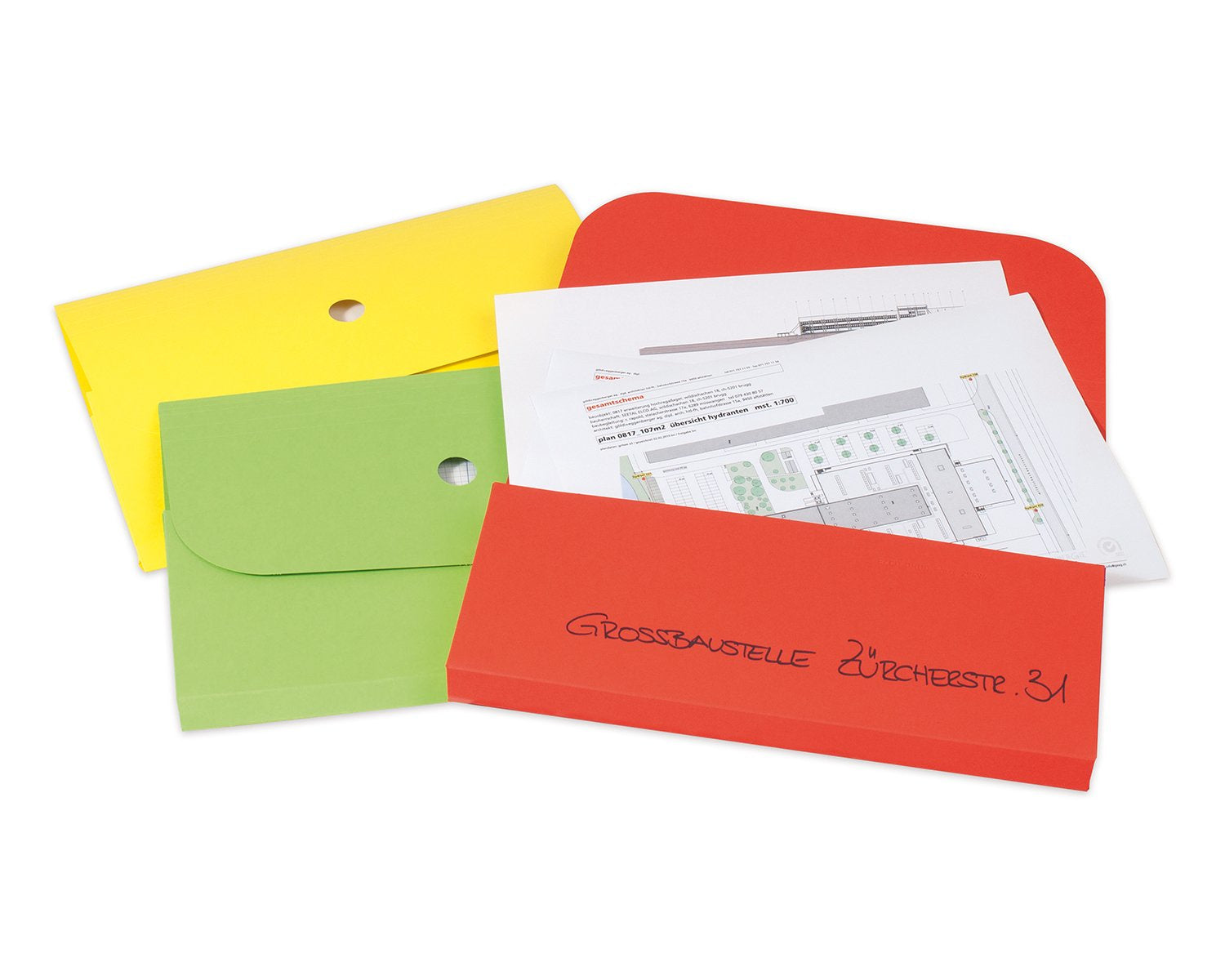 Elco Sammelmappe für A4, Karton, Blau