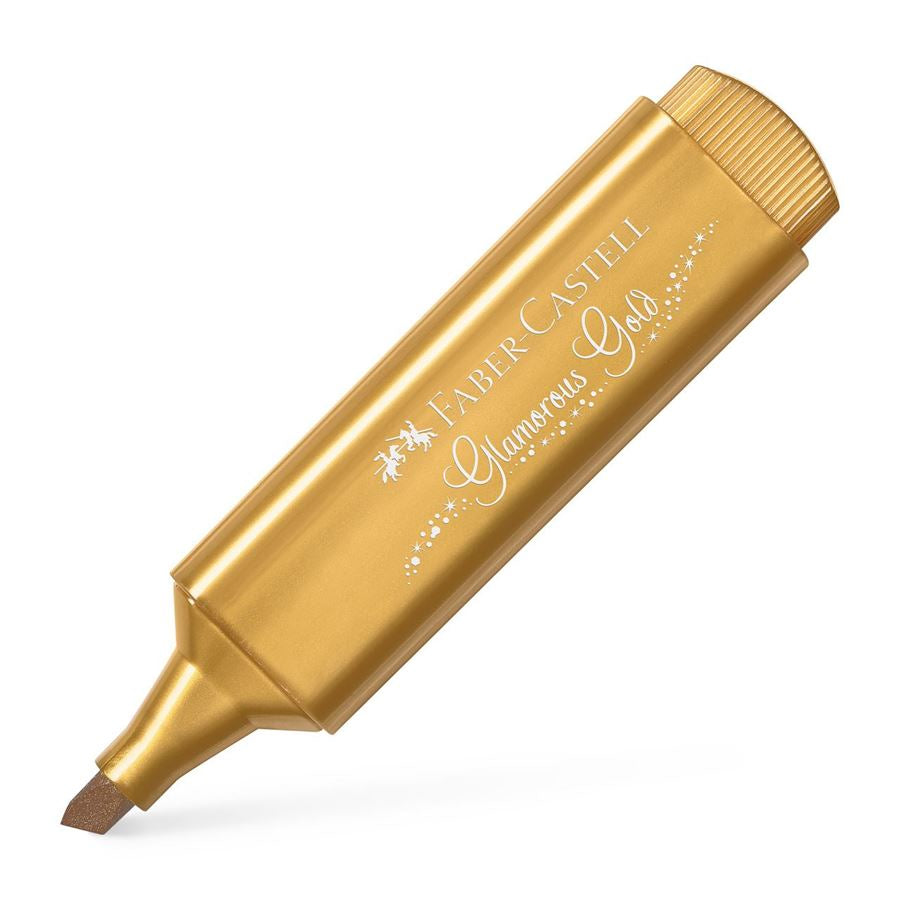 Faber-Castell Permanentmarker – gold, 1 Stück