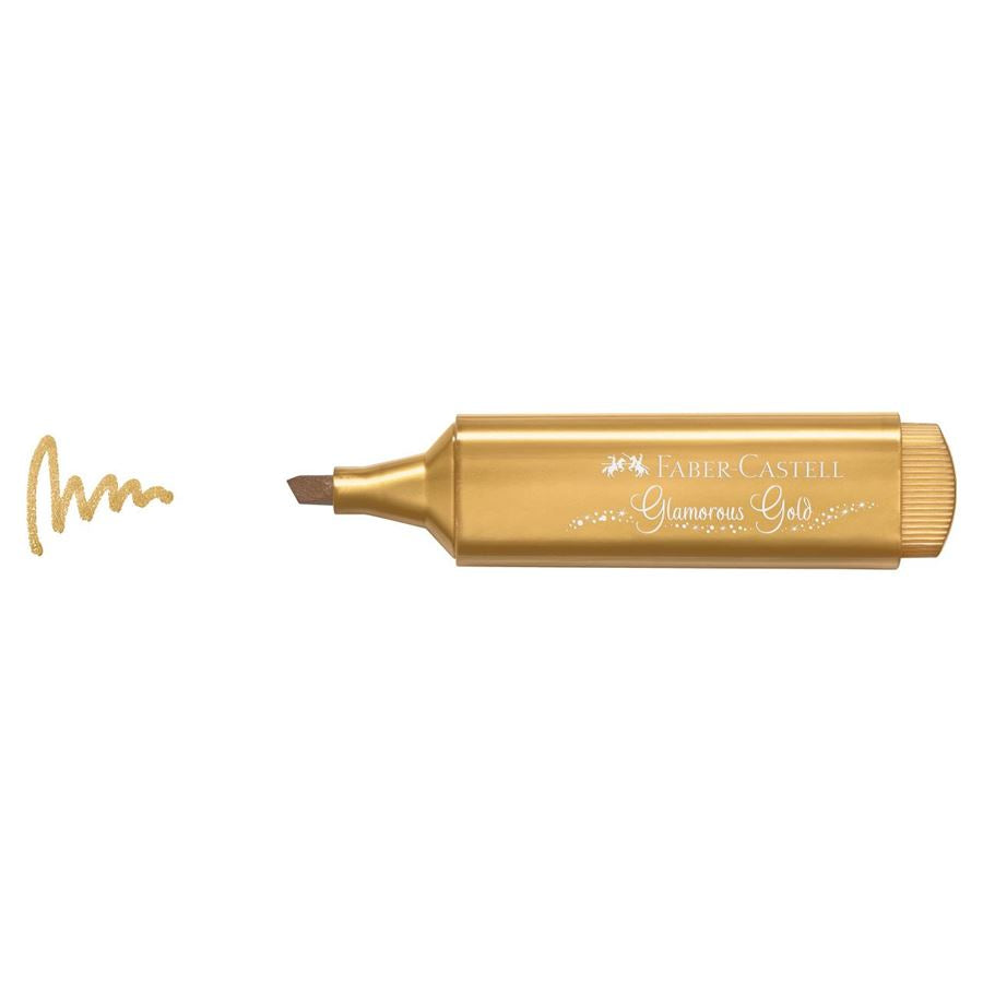 Faber-Castell Permanentmarker – gold, 1 Stück