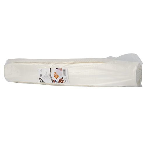 Papstar Take-away-Box, Papier/Karton (PE-beschichtet) – 550 ml – 100 × 85 × 75 mm – FSC – 50 Stk.