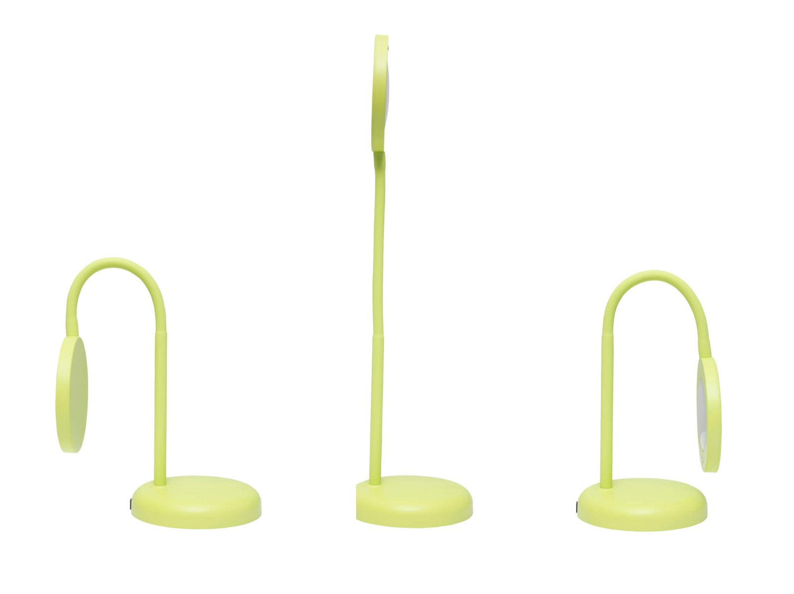 MAUL LED Tischleuchte Joy – dreh- und neigbar – 3000 K – 480 lm 7 W – Limette, Metall