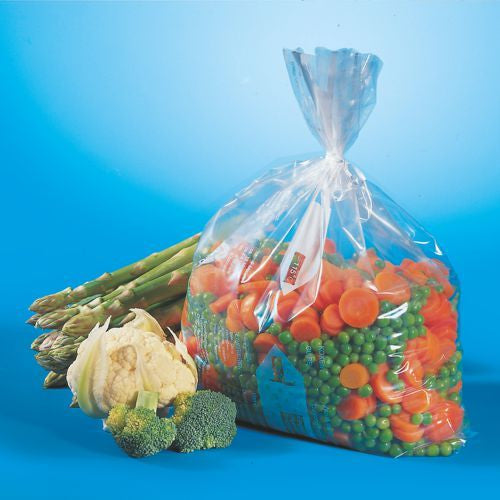 Papstar Druckverschlussbeutel mit Beschriftungsfeld Papstar, 35 µm, 250 × 400 mm, transparent – 60 Stk.