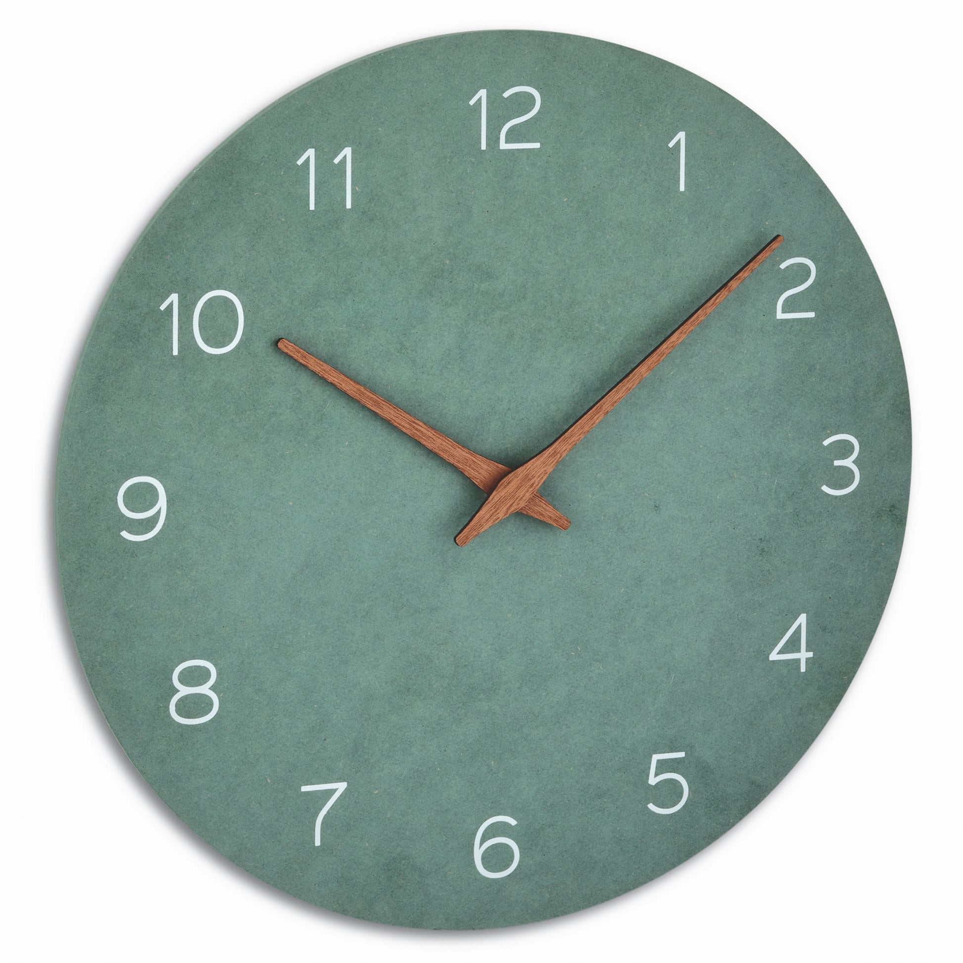 TFA-Dostmann TFA Dostmann Wanduhr – Analog, Lautlos, Ø 29,7 cm, Schwarz, Holz
