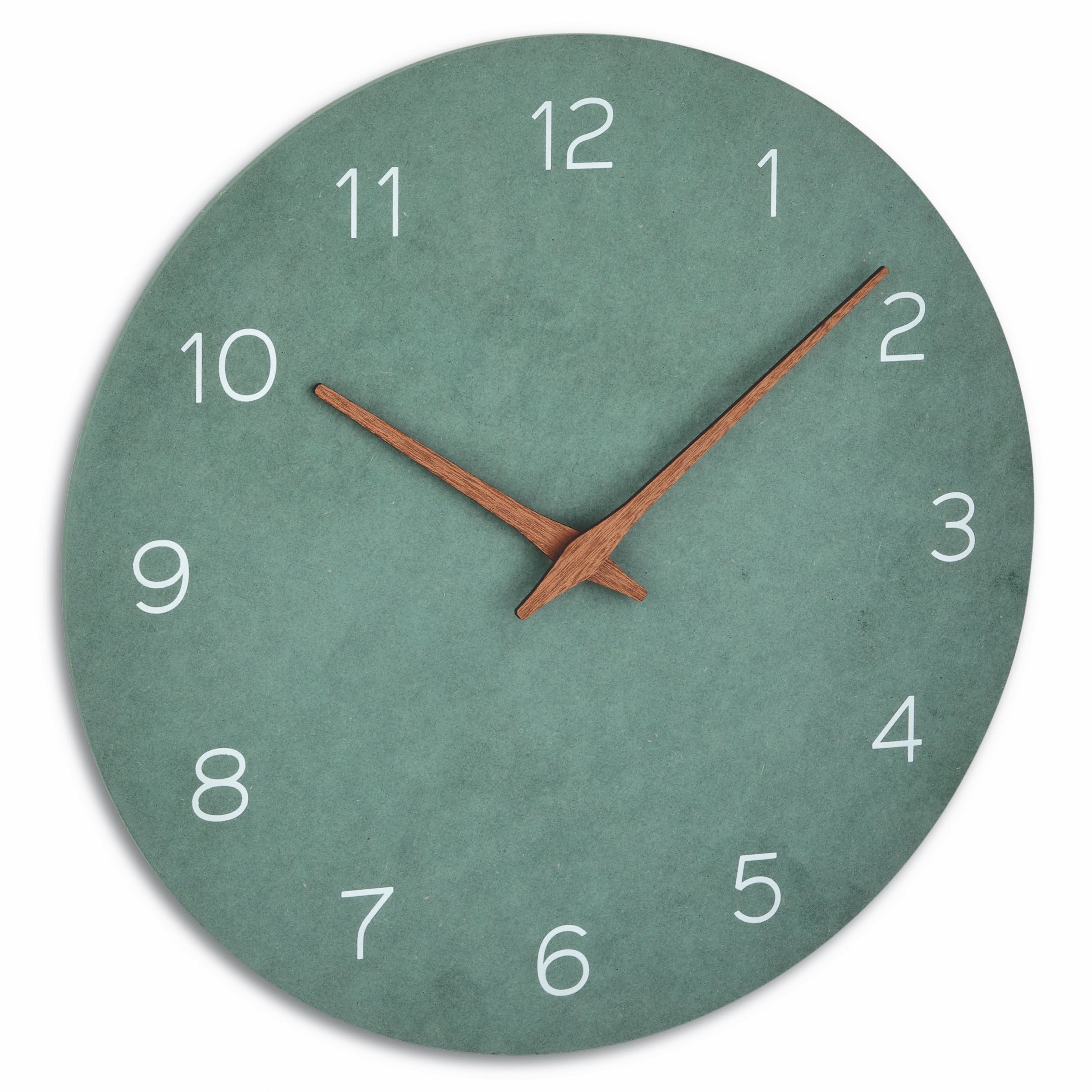 TFA-Dostmann TFA Dostmann Wanduhr – Analog, Lautlos, Ø 29,7 cm, Schwarz, Holz