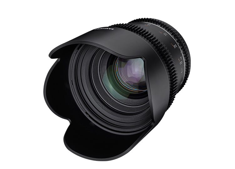 Samyang 50 mm T1.5 MK2 Kinoobjektiv – 50 mm f/1.5, manuell, Filter 77 mm – für Nikon F