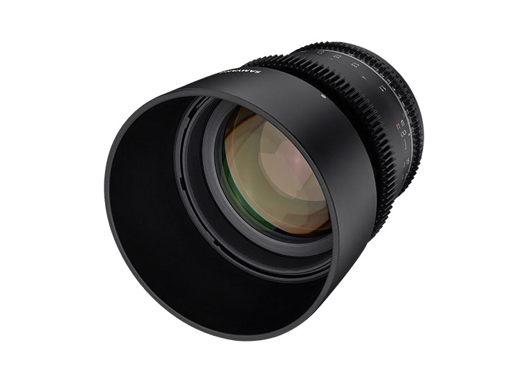 Samyang 85 mm T1.5 MK2 Kinoobjektiv – Manuell, 72 mm Filtergewinde – für Nikon F