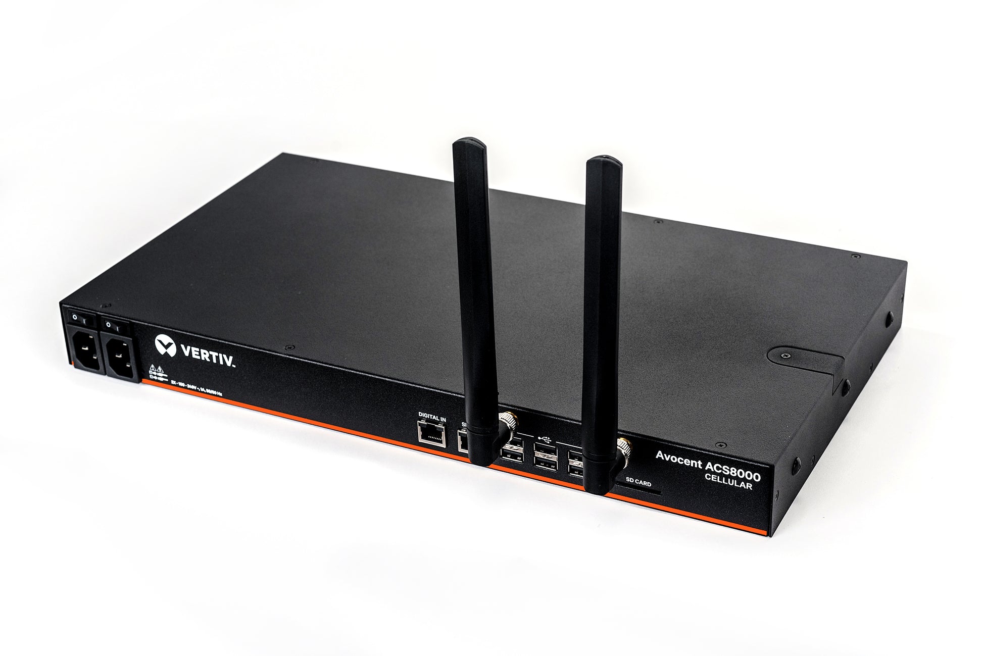 Vertiv ACS8048-EU-DAC-400 – VPN-Router – 48×Seriell, 2×GbE, 2×SFP, 4G LTE, 1U
