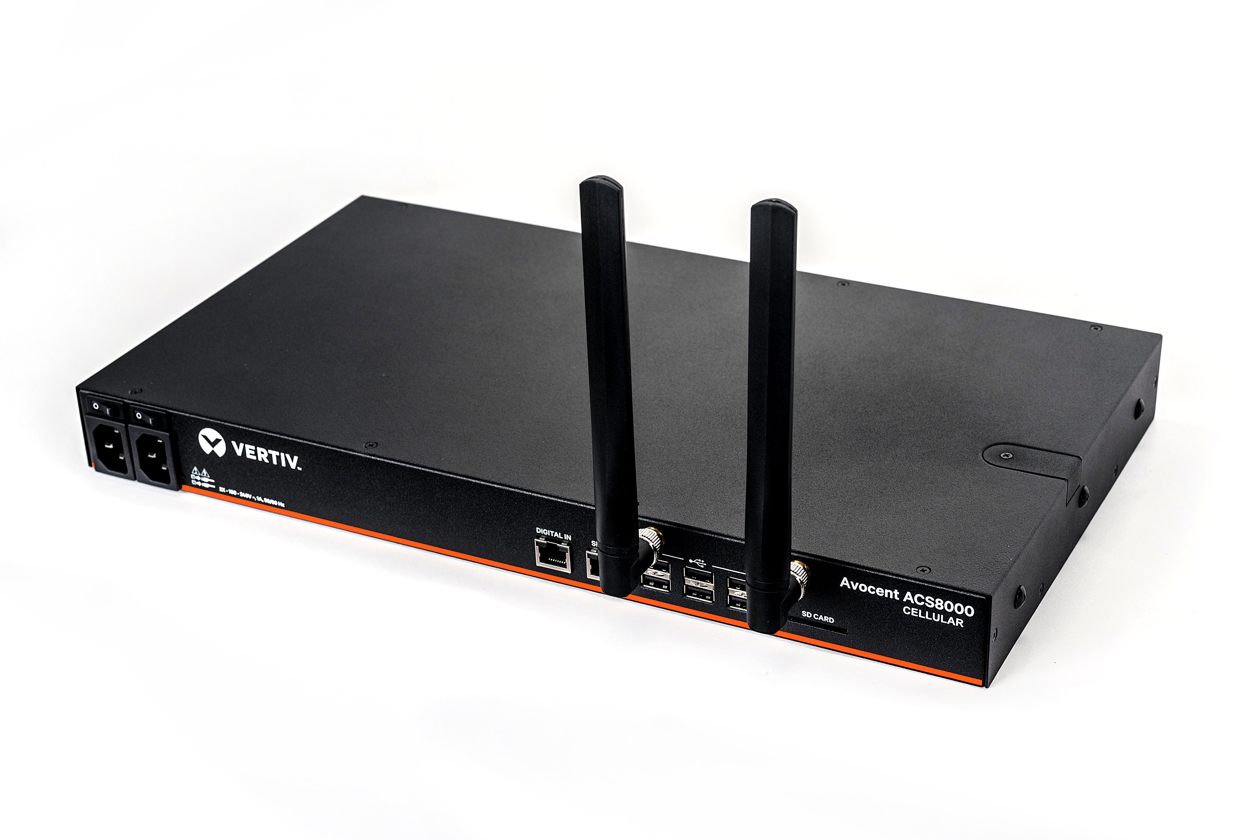 Vertiv ACS8048-EU-DAC-400 – VPN-Router – 48×Seriell, 2×GbE, 2×SFP, 4G LTE, 1U