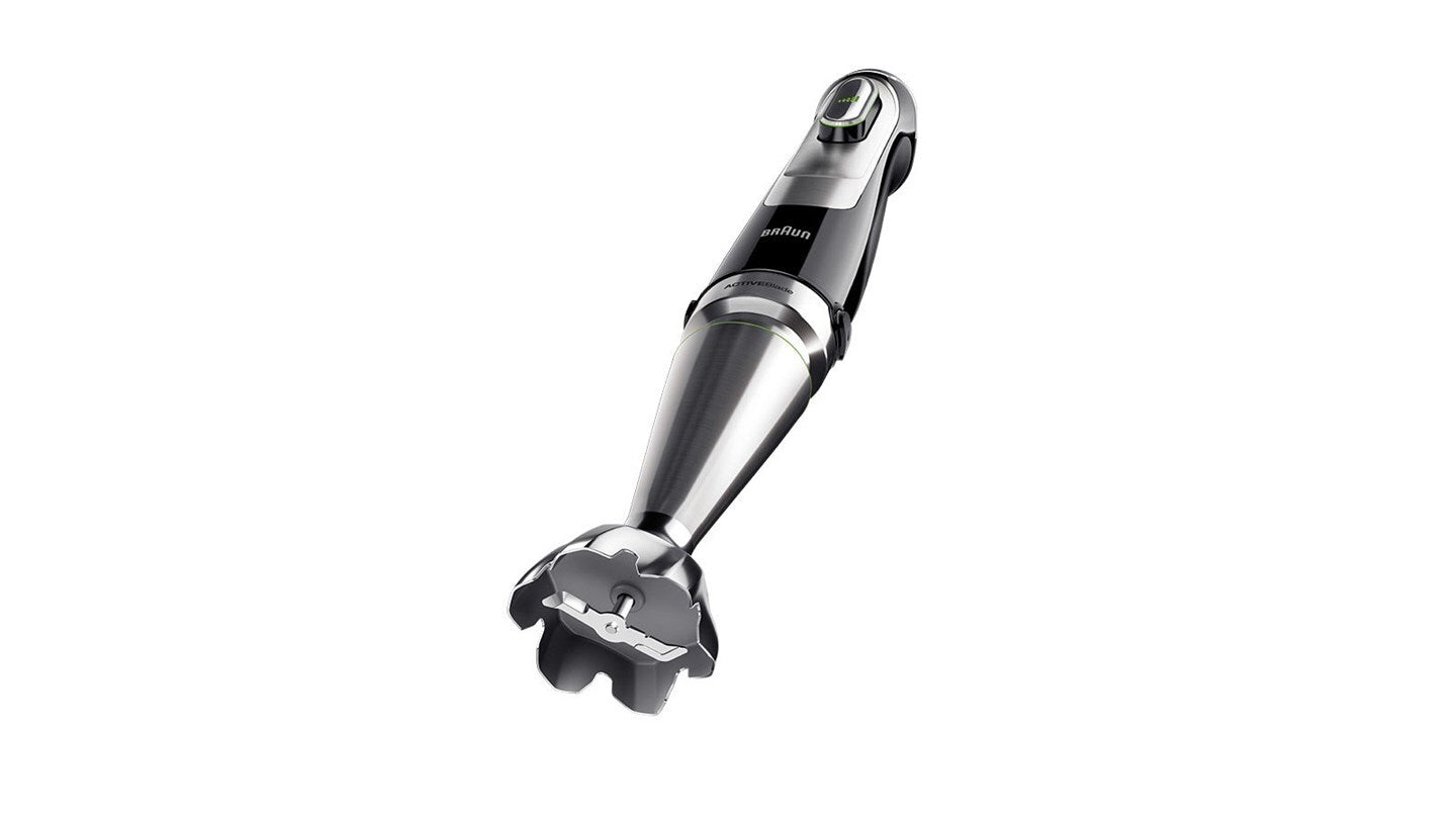 Braun MultiQuick MQ9187XLI Pürierstab – 0,6 l, 1200 W, Pulsfunktion & Eis-Crusher – Schwarz/Edelstahl