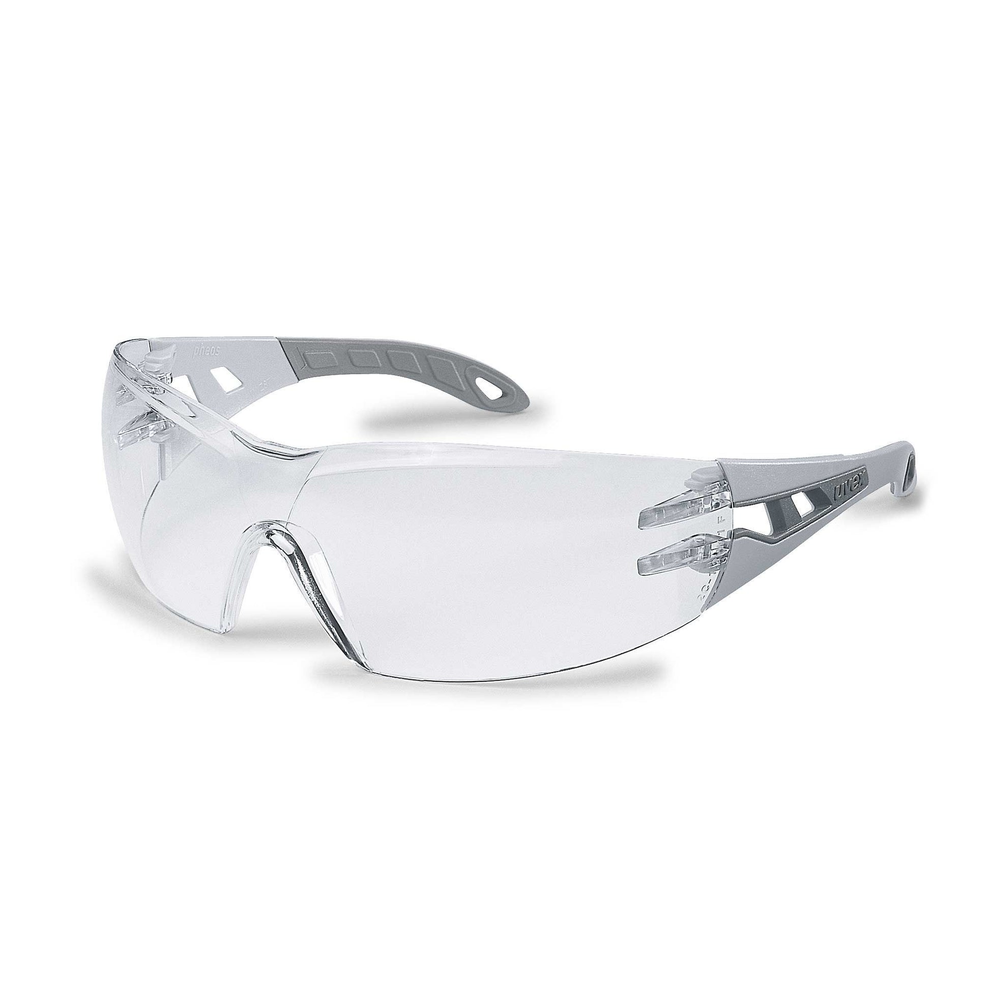Uvex Schutzbrille pheos 9192.215 – klar, beschlagfrei, kratzfest, UV-Schutz
