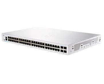 Cisco CBS250-48T-4XEU-RF – Managed Switch – 48×GbE, 4×SFP+, L2/L3, 19" Rack