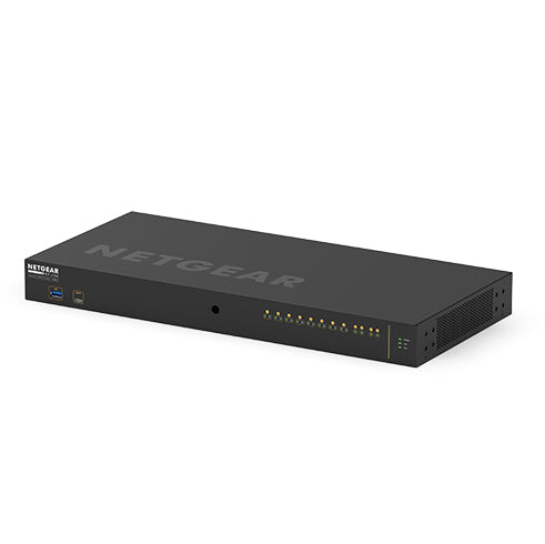 NETGEAR GSM4212PX-100EUS – Managed Switch – 10×GbE, 2×SFP+, L2/L3, PoE+ 240 W, 1U