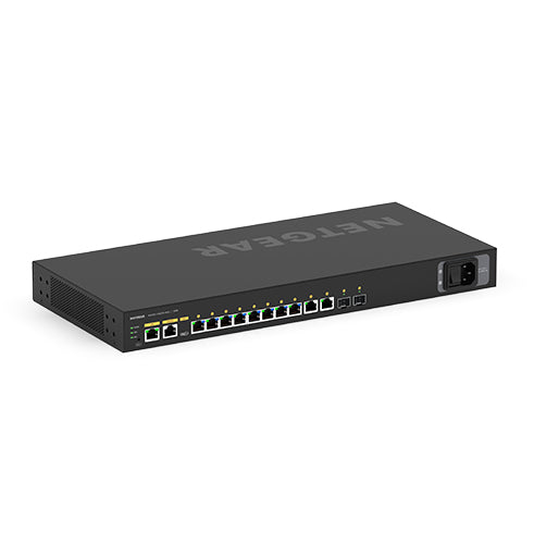 NETGEAR GSM4212PX-100EUS – Managed Switch – 10×GbE, 2×SFP+, L2/L3, PoE+ 240 W, 1U