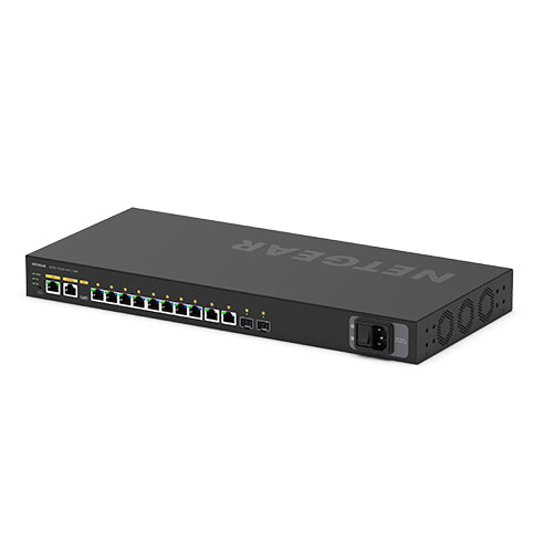 NETGEAR GSM4212PX-100EUS – Managed Switch – 10×GbE, 2×SFP+, L2/L3, PoE+ 240 W, 1U