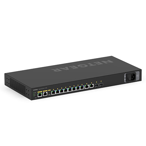 NETGEAR M4250-10G2F – Managed Switch – 10×GbE, 2×SFP, L2/L3, PoE+ 150 W, 1U