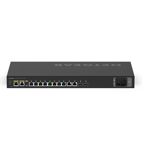 NETGEAR GSM4212UX-100EUS – Managed Switch – 10×GbE, 2×SFP+, L2+/L3, PoE+ 720 W, 1U