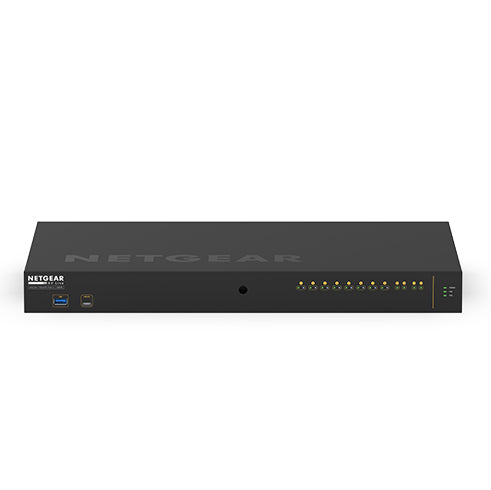 NETGEAR GSM4212UX-100EUS – Managed Switch – 10×GbE, 2×SFP+, L2+/L3, PoE+ 720 W, 1U