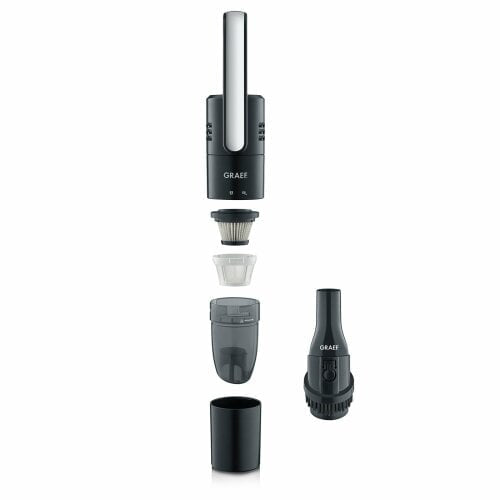 Graef Akkustaubsauger CrumbChef KC 502 – 15 min, 60 W, Behälter 0,07 l