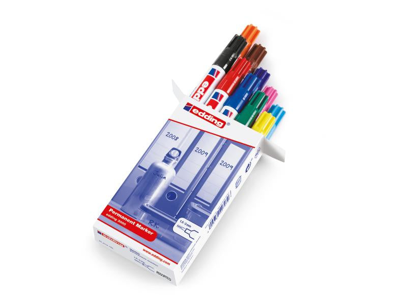Edding Permanent Marker – sortiert, 10er-Pack