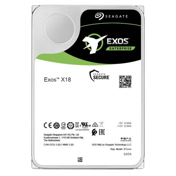 Seagate Exos X18 – 16 TB, SAS, 3,5 Zoll