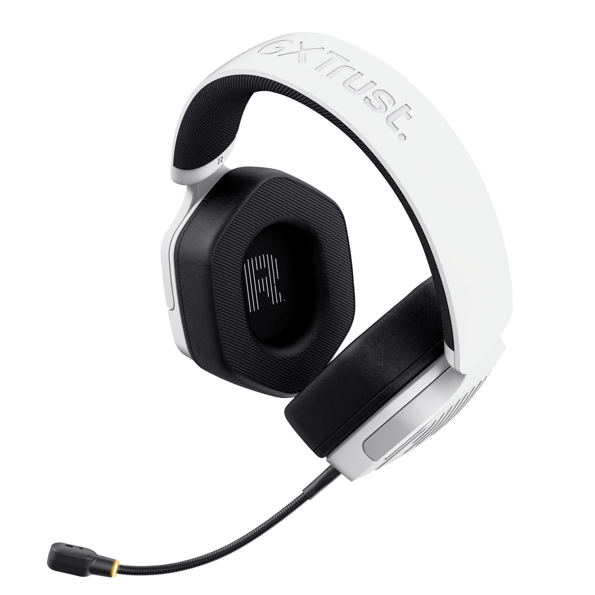 Trust GXT793W Carus Gaming-Headset – Over-Ear, Stereo, Kabel + BT, 3,5 mm Klinke, USB-C, Weiss