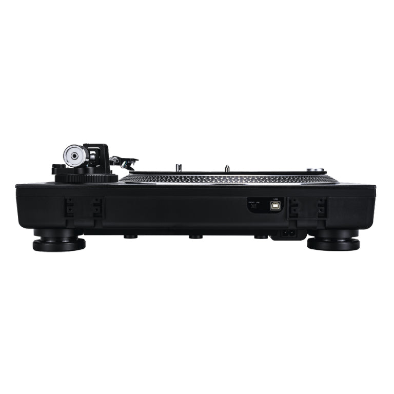 Reloop RP-2000 USB MKII – Plattenspieler (Direktantrieb), Phono-Vorverstärker, 33⅓/45 U/min – Schwarz