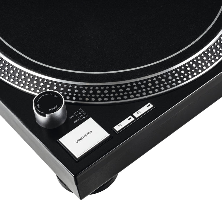 Reloop RP-2000 USB MKII – Plattenspieler (Direktantrieb), Phono-Vorverstärker, 33⅓/45 U/min – Schwarz