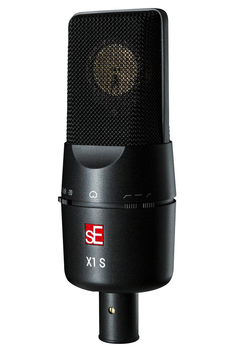 sE Electronics X1 S Studio-Mikrofon – XLR, Niere, 20–20'000 Hz, für 48 V Phantomspeisung, Schwarz