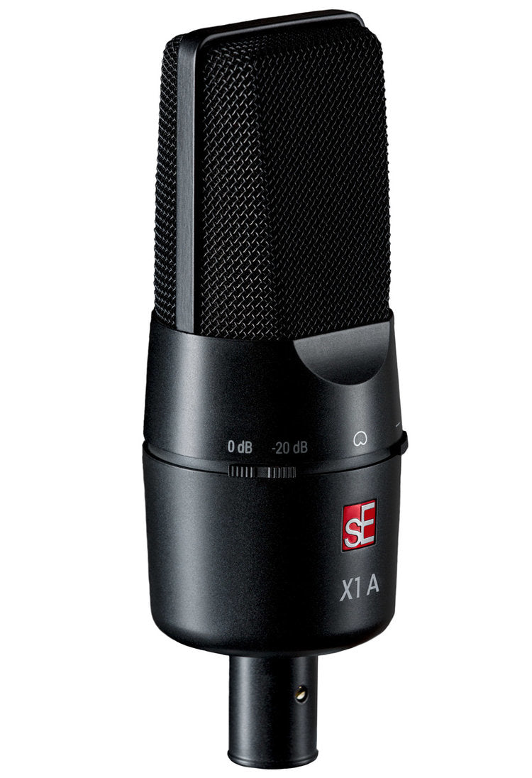 sE Electronics X1 A Studio-Mikrofon – XLR, Niere, 20–20'000 Hz, für XLR-Eingänge (48 V), Schwarz