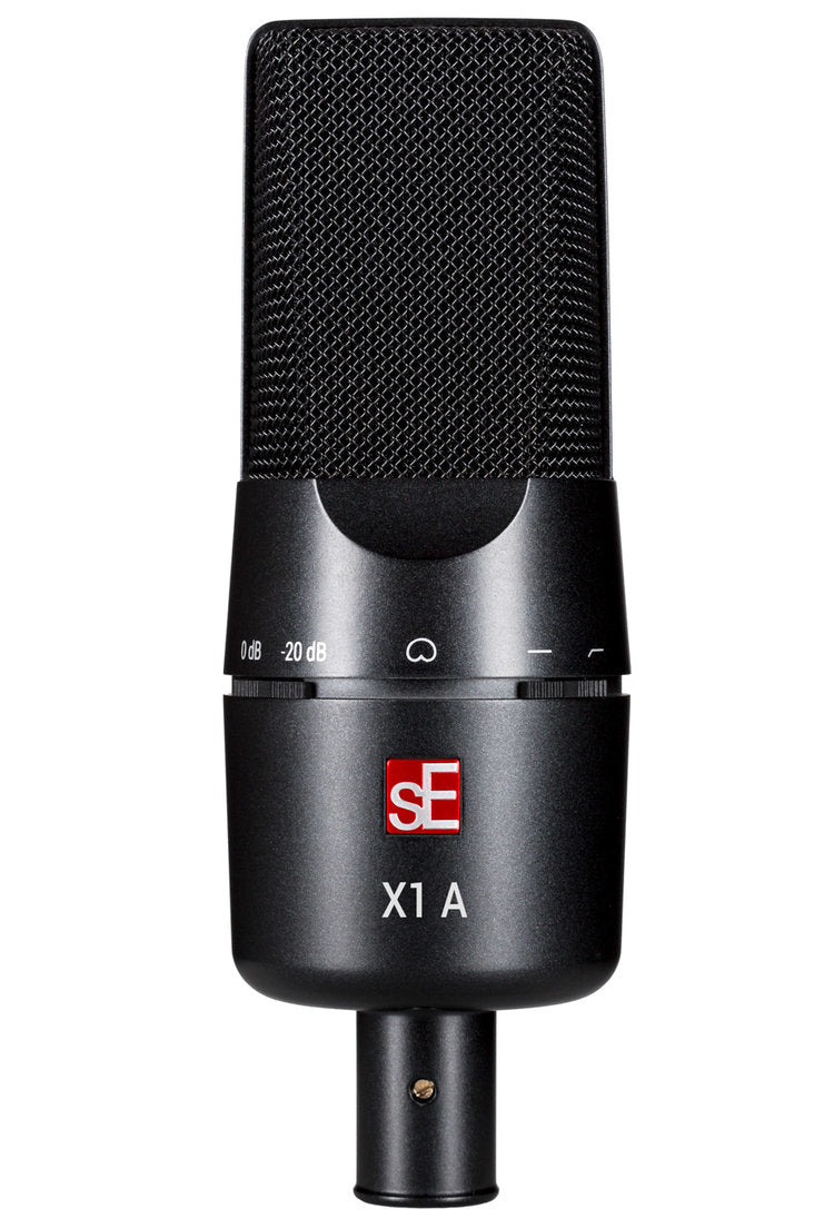 sE Electronics X1 A Studio-Mikrofon – XLR, Niere, 20–20'000 Hz, für XLR-Eingänge (48 V), Schwarz