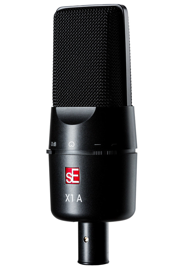 sE Electronics X1 A Studio-Mikrofon – XLR, Niere, 20–20'000 Hz, für XLR-Eingänge (48 V), Schwarz