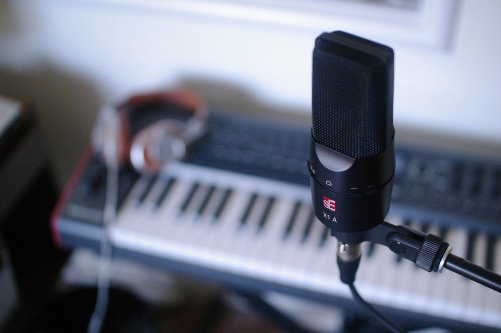 sE Electronics X1 A Studio-Mikrofon – XLR, Niere, 20–20'000 Hz, für XLR-Eingänge (48 V), Schwarz