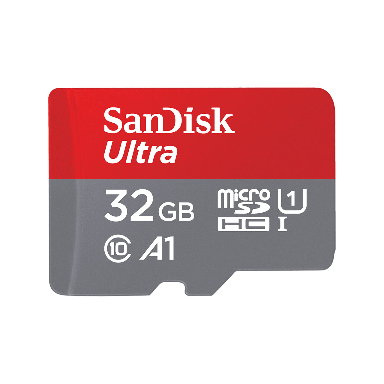 SanDisk Ultra microSDHC 32 GB – UHS-I, Klasse 10, A1, 120 MB/s Lesen, inkl. SD-Adapter