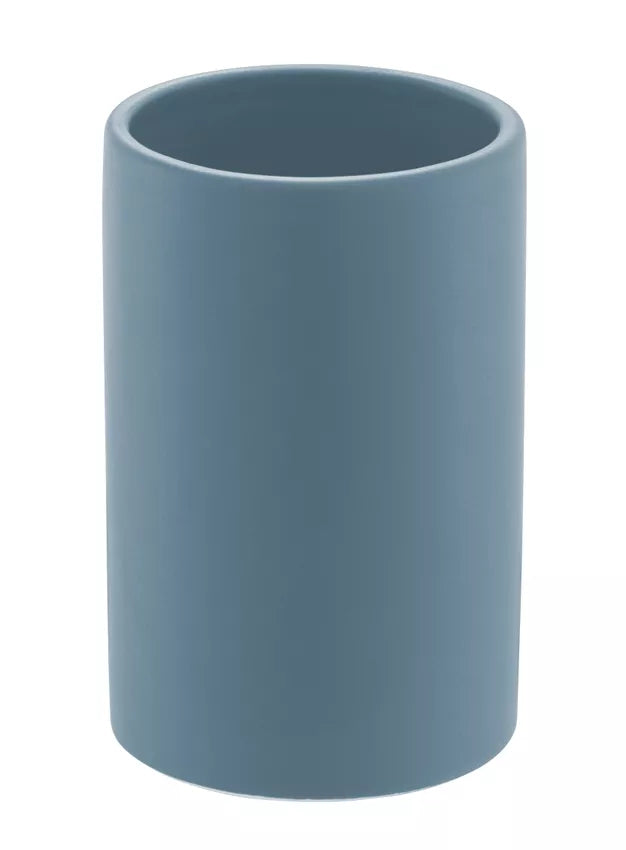 Diaqua Zahnputzbecher – Keramik, Ø7,2×11 cm, Blau