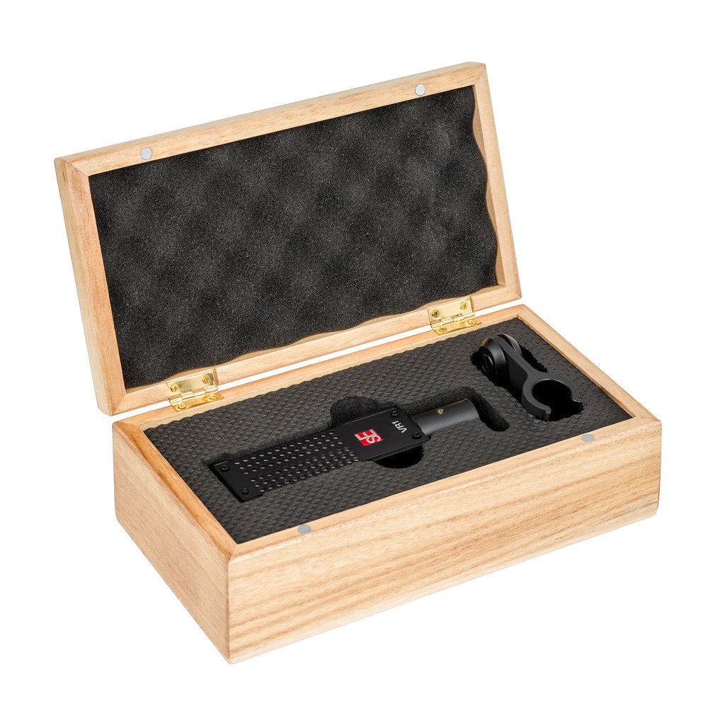 sE Electronics VR1 Studio-Mikrofon – XLR, Kabelgebunden, Acht, 20–20'000 Hz – Schwarz