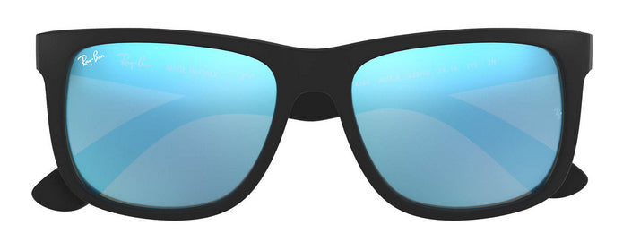 Ray-Ban Schutzbrille Justin – Blaue verspiegelte Gläser, UV-Schutz