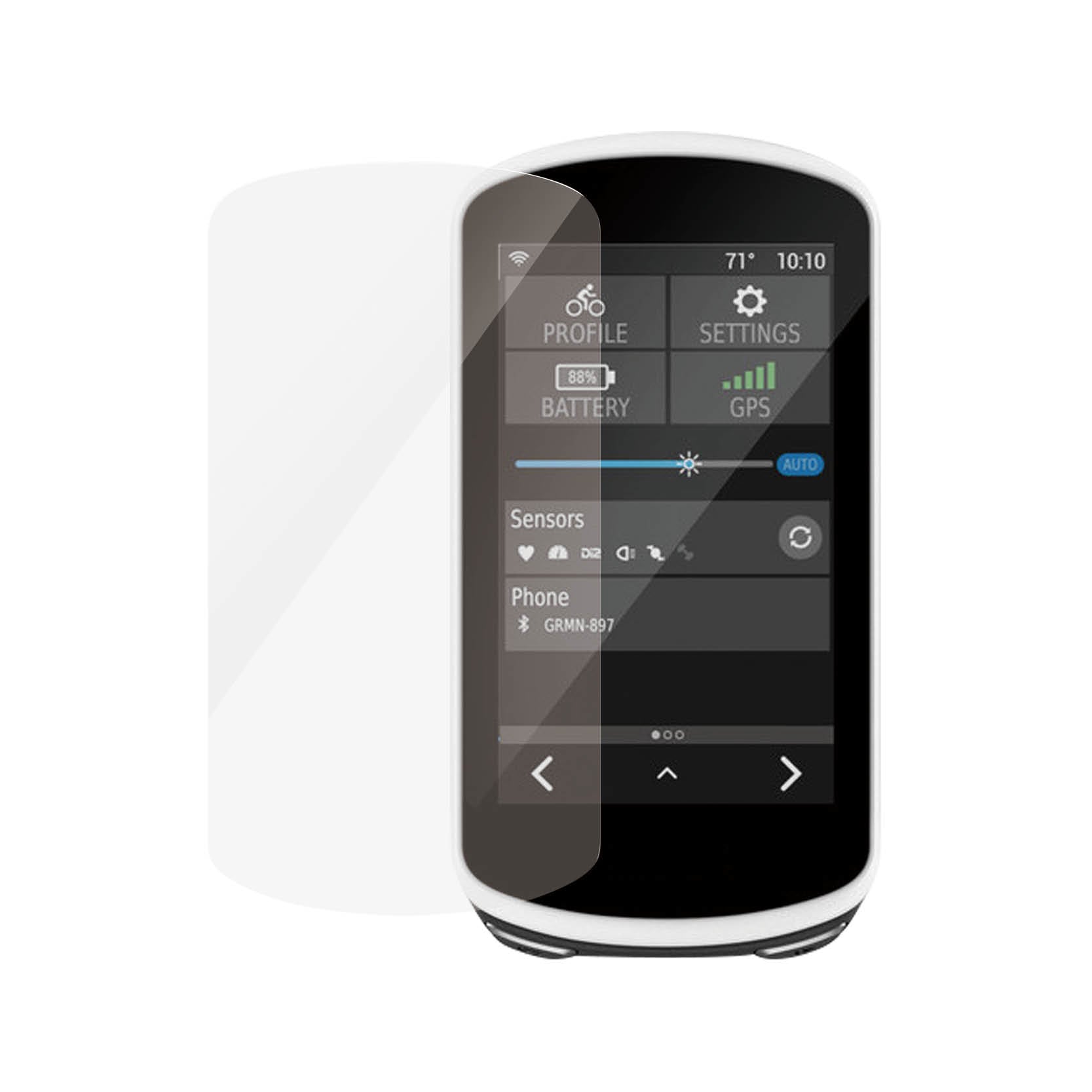 PanzerGlass Displayschutzfolie – für Garmin Edge, Garmin Edge 1030, Transparent