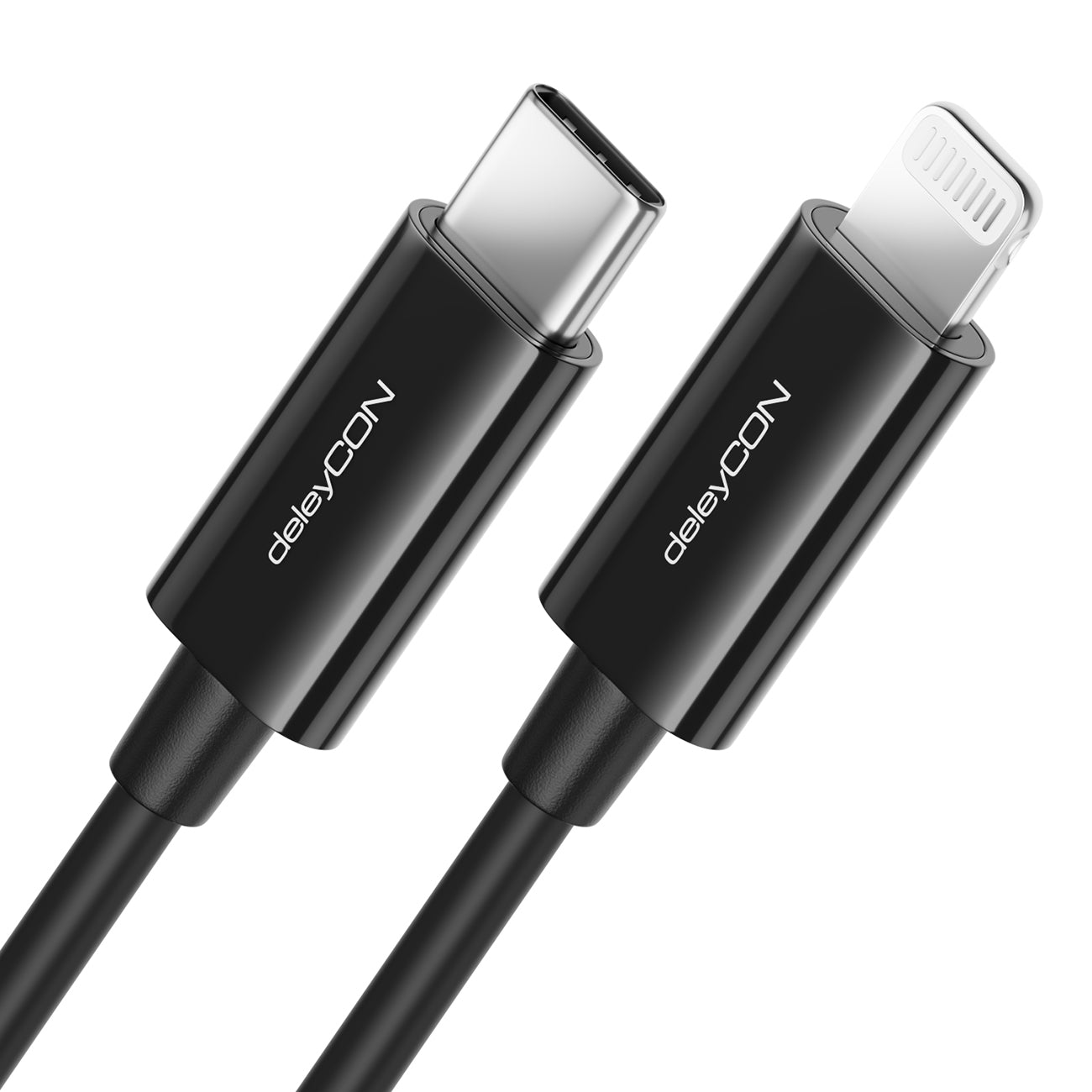 DeleyCON Kabel – USB-C auf Lightning 2 m, MFi zertifiziert – für iPhone/iPad