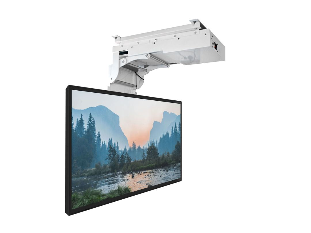 Multibrackets 9585 – Deckenhalterung, neigbar, bis 70", VESA 400×600, bis 50 kg, motorisiert, weiss