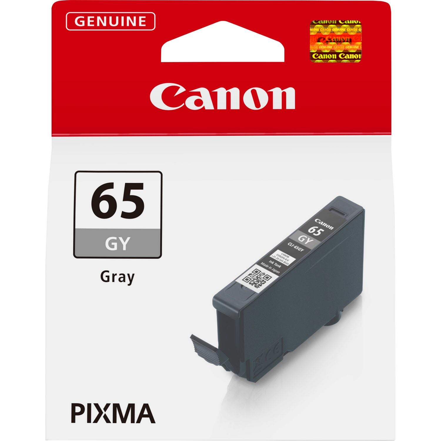 Canon CLI-65GY Grau Tintenpatrone (Original) – 12,6 ml – für PIXMA PRO-200